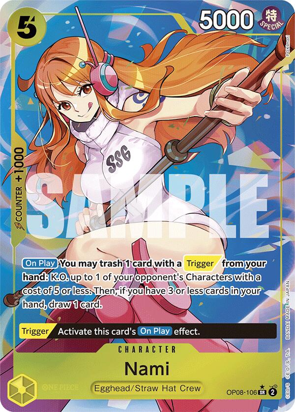 Nami (Parallel) [OP08 - OP08 - 106] - Cartes Sportives Rive Sud