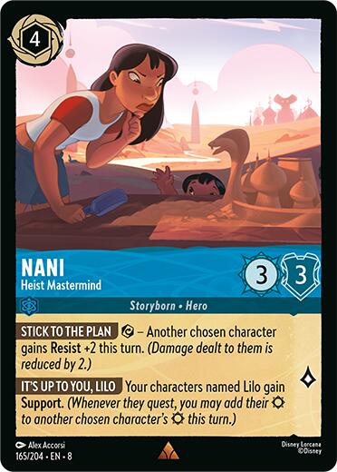 Nani - Heist Mastermind [8 - 165/204] - Cartes Sportives Rive Sud