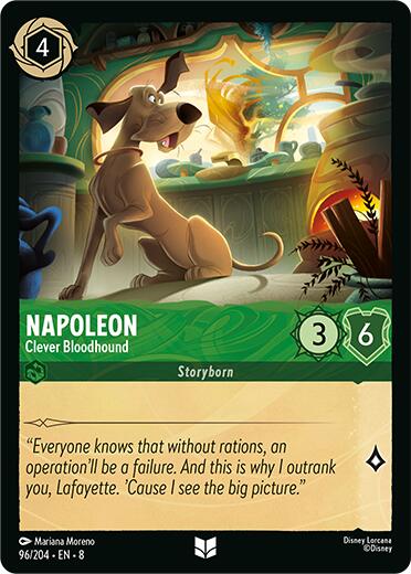 Napoleon - Clever Bloodhound [8 - 96/204] - Cartes Sportives Rive Sud