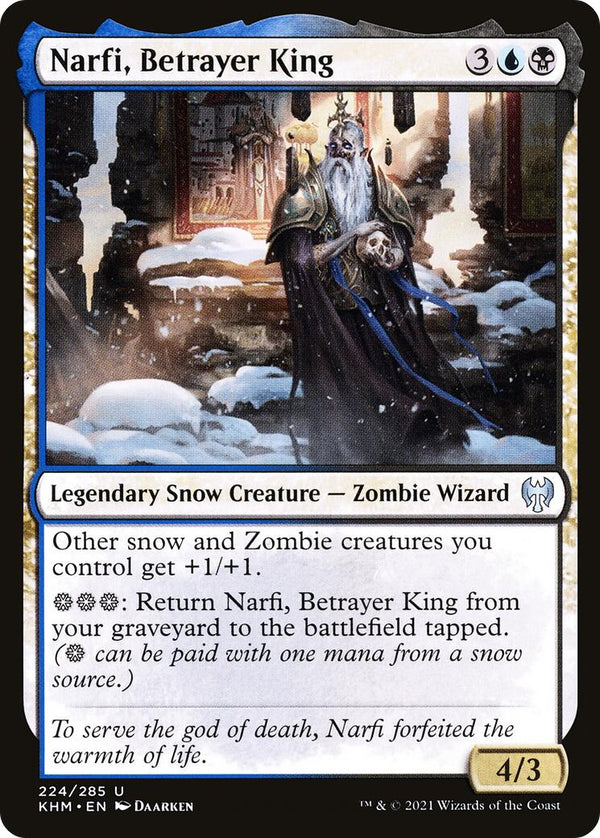 Narfi, Betrayer King [KHM - 224] - Cartes Sportives Rive Sud