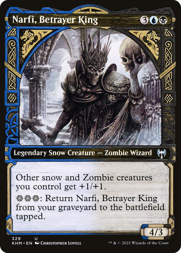 Narfi, Betrayer King (Showcase) [KHM - 329] - Cartes Sportives Rive Sud