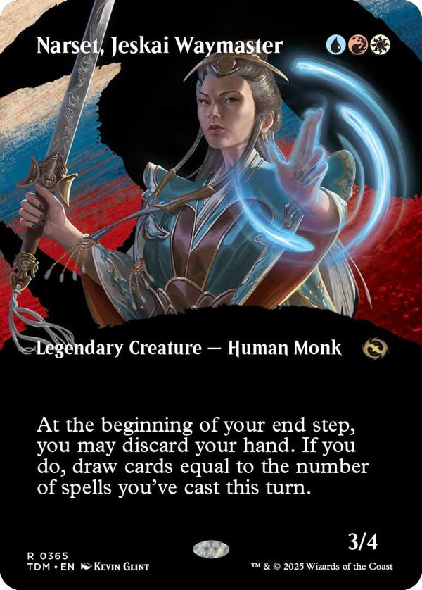 Narset, Jeskai Waymaster (Borderless) [TDM - 365] - Cartes Sportives Rive Sud