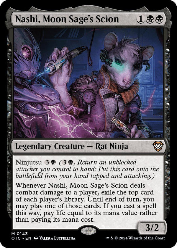 Nashi, Moon Sage's Scion [OTC - 143] - Cartes Sportives Rive Sud