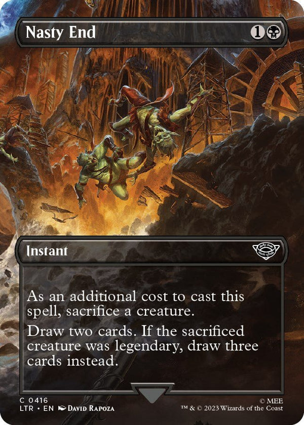 Nasty End (Borderless) [LTR - 416] - Cartes Sportives Rive Sud