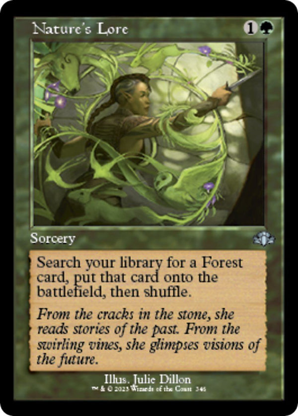 Nature's Lore (Retro Frame) [DMR - 346] - Cartes Sportives Rive Sud