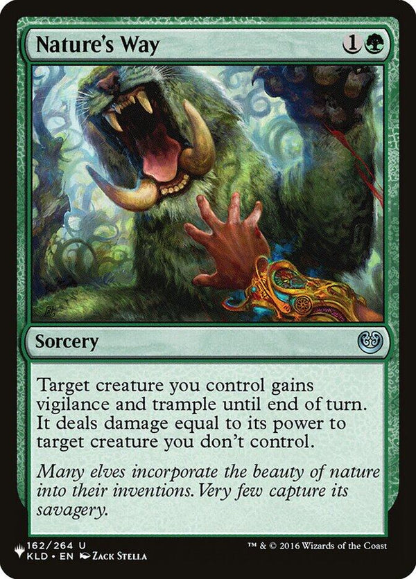 Nature's Way [LIST - 162/264] - Cartes Sportives Rive Sud