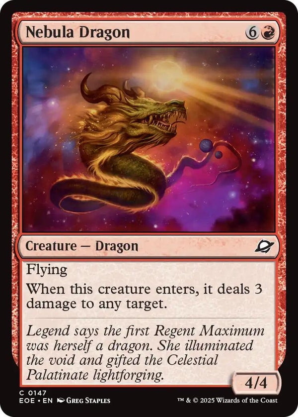 Nebula Dragon [EOE - 147] - Cartes Sportives Rive Sud