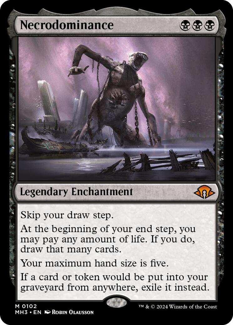 Necrodominance [MH3 - 102] - Cartes Sportives Rive Sud