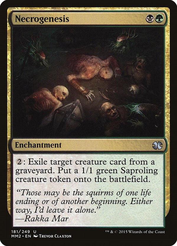 Necrogenesis [MM2 - 181] - Cartes Sportives Rive Sud