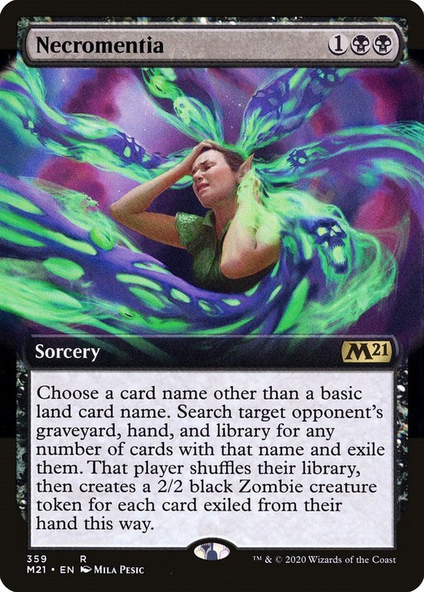 Necromentia (Extended Art) [M21 - 359] - Cartes Sportives Rive Sud