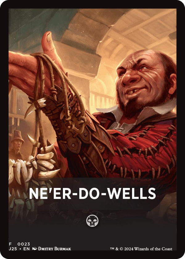 Ne'er - Do - Wells Theme Card [J25 - 23] - Cartes Sportives Rive Sud