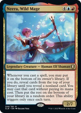 Neera, Wild Mage [CLB - 288] - Cartes Sportives Rive Sud