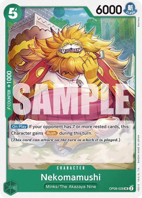 Nekomamushi [OP08 - OP08 - 028] - Cartes Sportives Rive Sud
