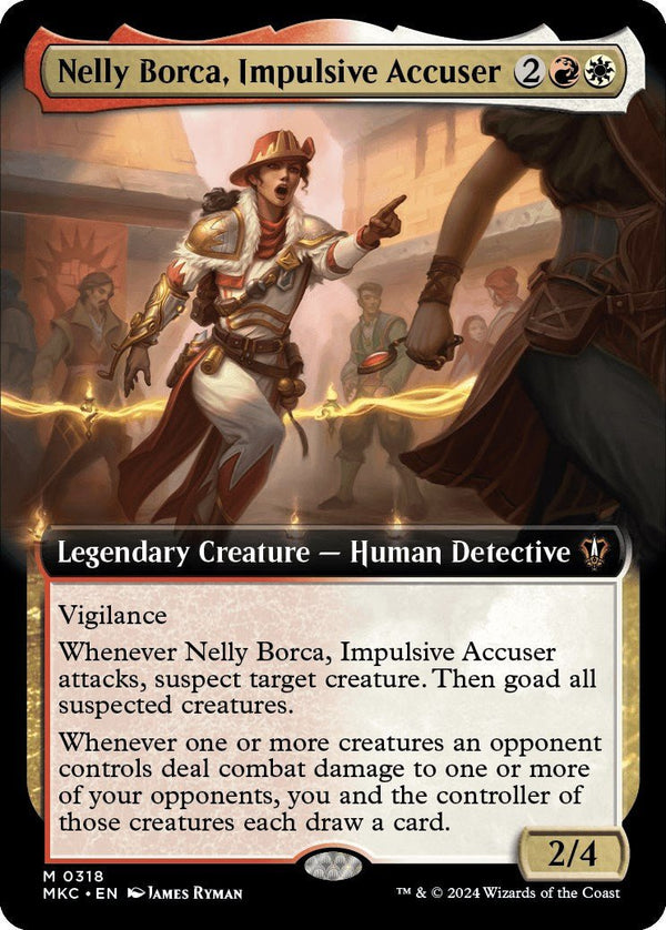 Nelly Borca, Impulsive Accuser (Extended Art) [MKC - 318] - Cartes Sportives Rive Sud