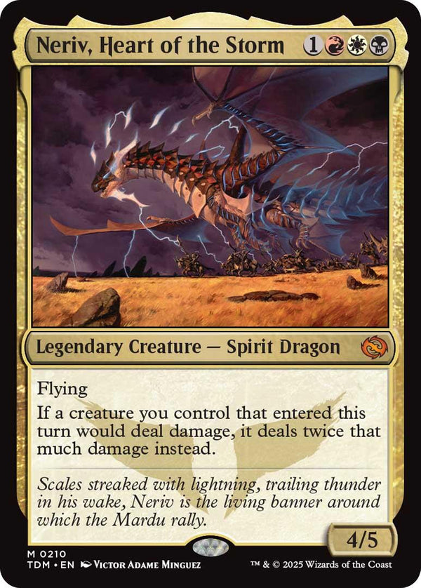 Neriv, Heart of the Storm [TDM - 210] - Cartes Sportives Rive Sud