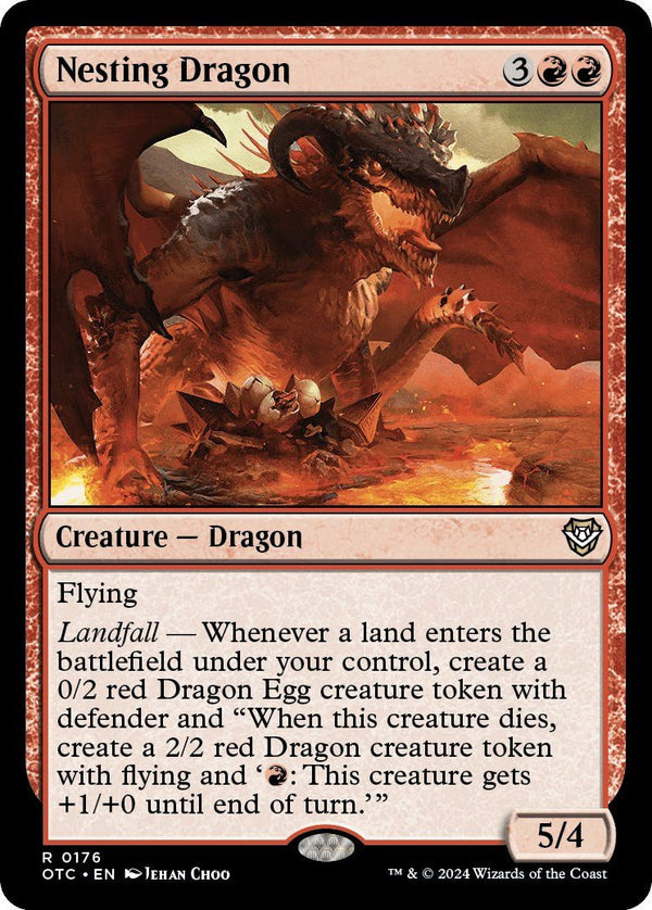 Nesting Dragon [OTC - 176] - Cartes Sportives Rive Sud