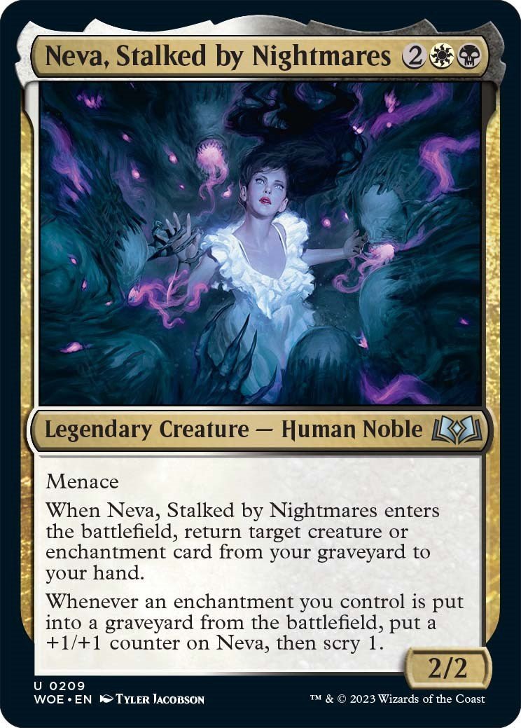 Neva, Stalked by Nightmares [WOE - 209] - Cartes Sportives Rive Sud