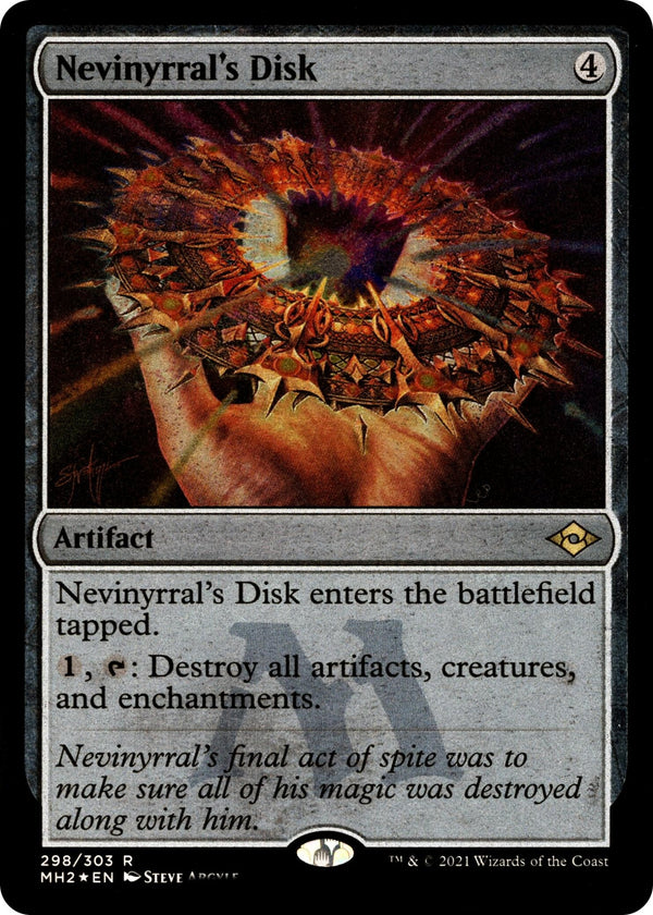 Nevinyrral's Disk (Foil Etched) [MH2 - 298] - Cartes Sportives Rive Sud