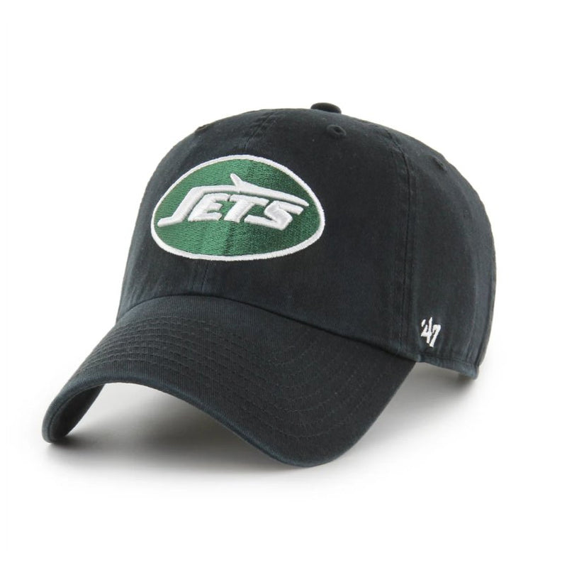 New York Jets 47Brand Clean Up Black - Cartes Sportives Rive Sud