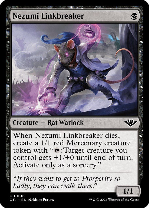 Nezumi Linkbreaker [OTJ - 96] - Cartes Sportives Rive Sud