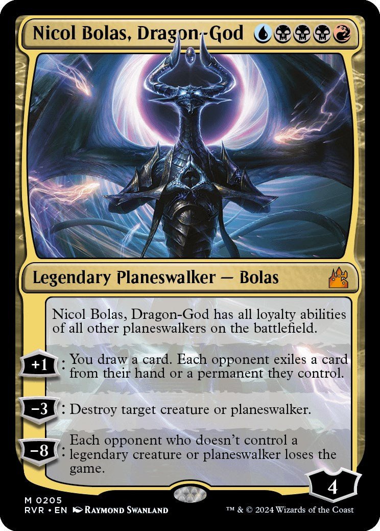 Nicol Bolas, Dragon - God [RVR - 205] - Cartes Sportives Rive Sud
