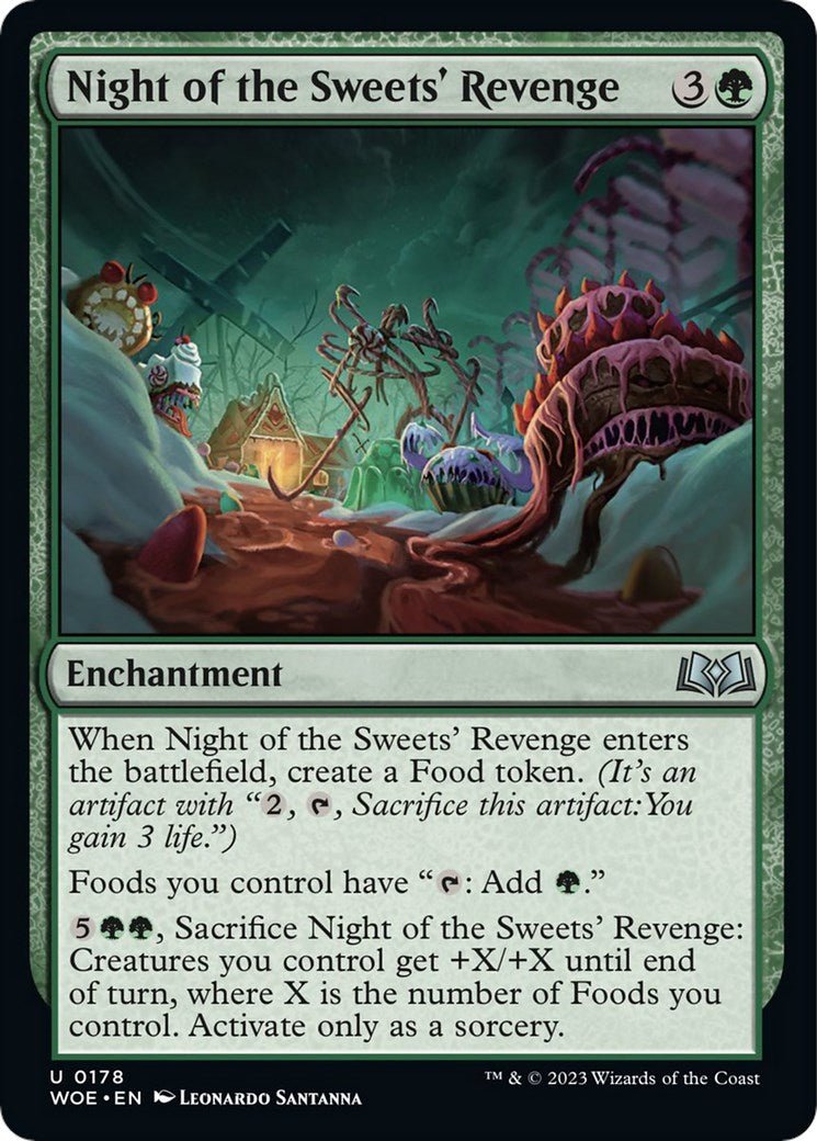 Night of the Sweets' Revenge [WOE - 178] - Cartes Sportives Rive Sud