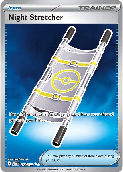 Night Stretcher [MEG - 173/132] - Cartes Sportives Rive Sud