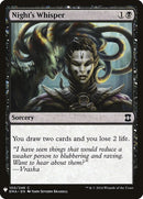 Night's Whisper [LIST - 100] - Cartes Sportives Rive Sud