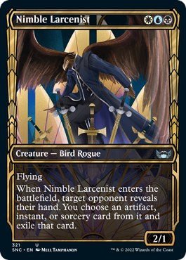 Nimble Larcenist (Showcase) [SNC - 321] - Cartes Sportives Rive Sud