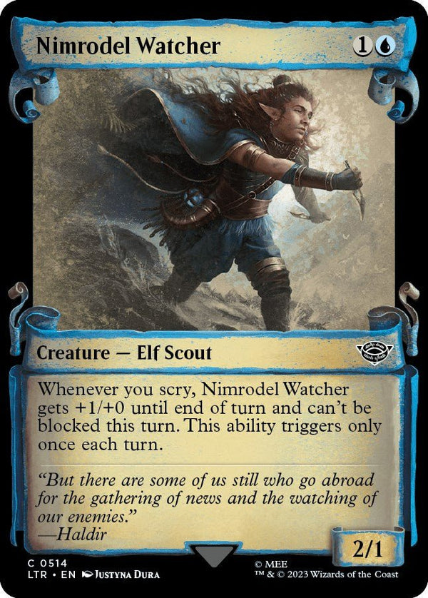 Nimrodel Watcher (Showcase Scrolls) [LTR - 514] - Cartes Sportives Rive Sud