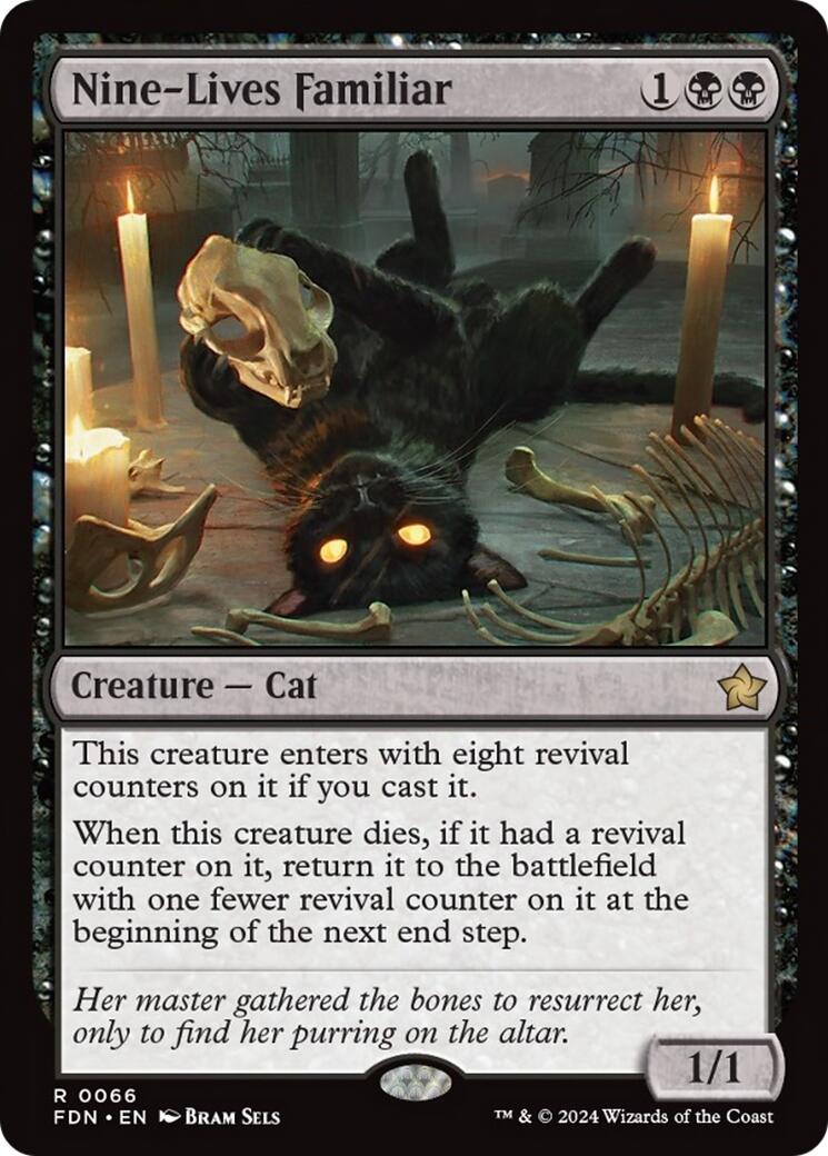Nine - Lives Familiar [FDN - 66] - Cartes Sportives Rive Sud