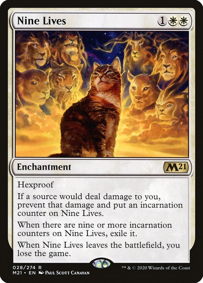 Nine Lives [M21 - 28] - Cartes Sportives Rive Sud