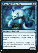 Nine - Tail White Fox [LIST - 8] - Cartes Sportives Rive Sud