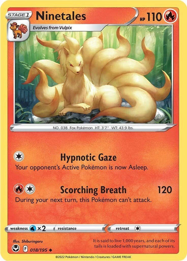 Ninetales [SWSH12 - 018/195] - Cartes Sportives Rive Sud