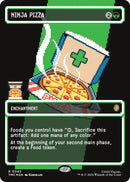 Ninja Pizza (Borderless) (Surge Foil) [TMC - 93] - Cartes Sportives Rive Sud