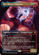 Niv-Mizzet, Visionary (Borderless) [FDN - 350] - Cartes Sportives Rive Sud
