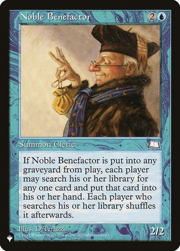 Noble Benefactor [LIST - N/A] - Cartes Sportives Rive Sud