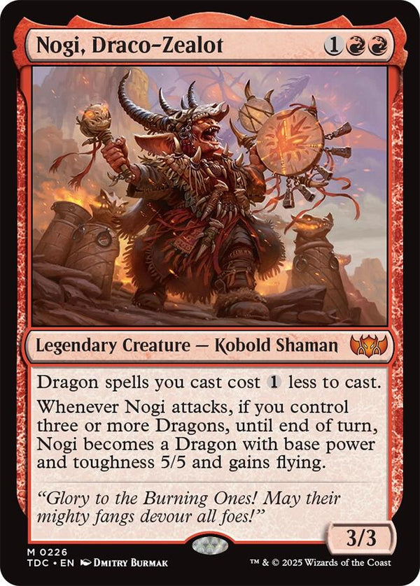 Nogi, Draco - Zealot [TDC - 226] - Cartes Sportives Rive Sud