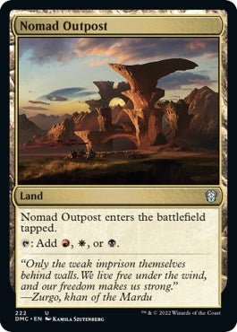 Nomad Outpost [DMC - 222] - Cartes Sportives Rive Sud