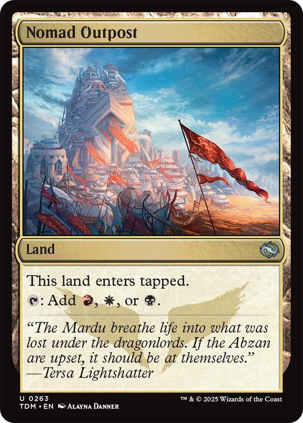 Nomad Outpost [TDM - 263] - Cartes Sportives Rive Sud