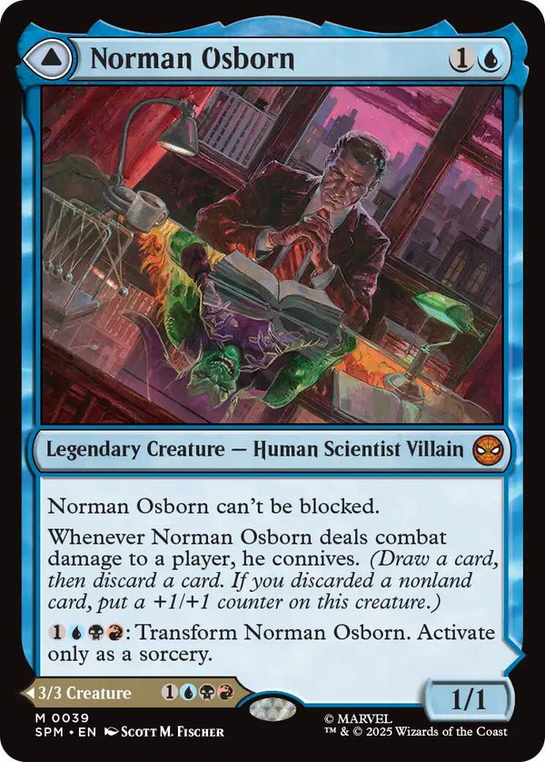 Norman Osborn [SPM - 39] - Cartes Sportives Rive Sud