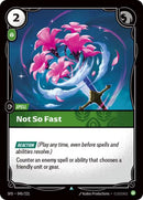 Not So Fast [SPF - 045/221] - Cartes Sportives Rive Sud
