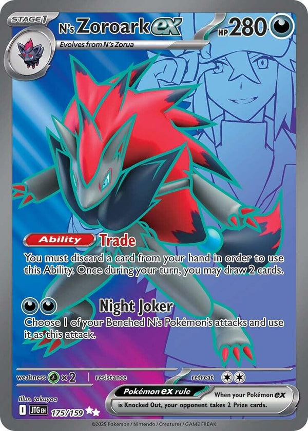 N's Zoroark ex - 175/159 [JTG - 175/159] - Cartes Sportives Rive Sud