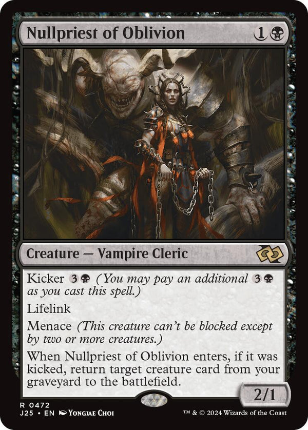 Nullpriest of Oblivion [J25 - 472] - Cartes Sportives Rive Sud