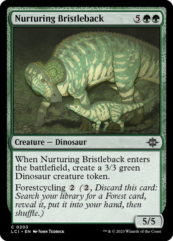 Nurturing Bristleback [LCI - 203] - Cartes Sportives Rive Sud