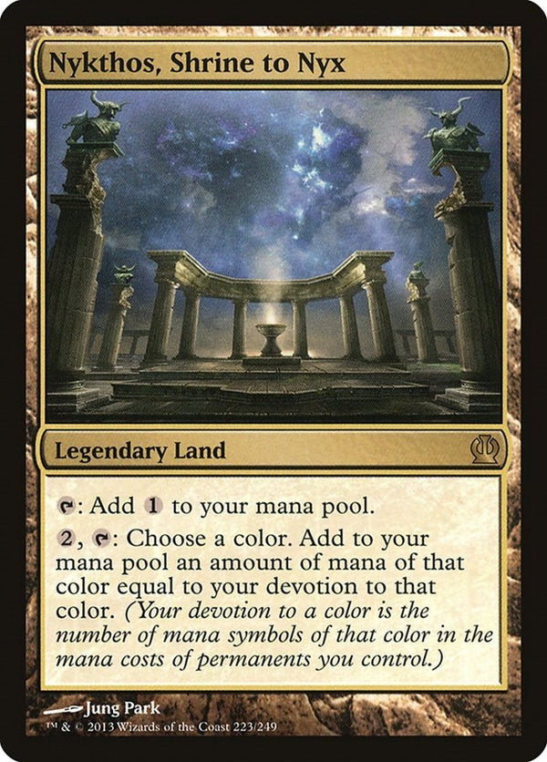 Nykthos, Shrine to Nyx [THS - 223] - Cartes Sportives Rive Sud