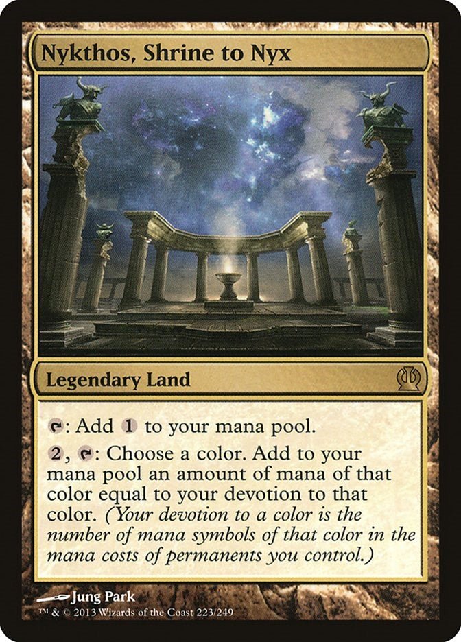 Nykthos, Shrine to Nyx [THS - 223] - Cartes Sportives Rive Sud