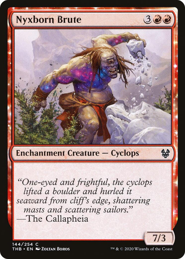 Nyxborn Brute [THB - 144] - Cartes Sportives Rive Sud