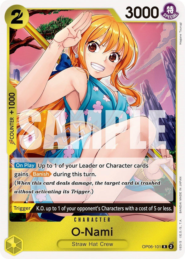 O - Nami [OP06 - OP06 - 101] - Cartes Sportives Rive Sud