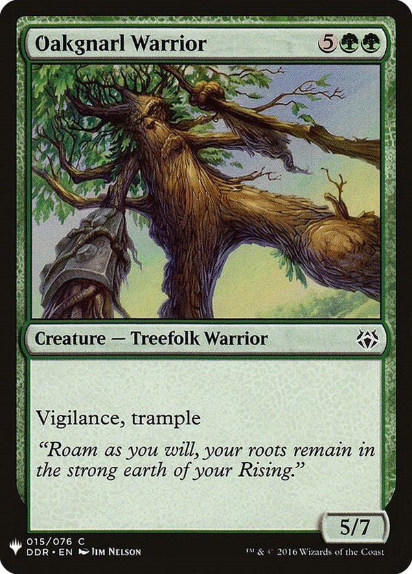 Oakgnarl Warrior [LIST - 15] - Cartes Sportives Rive Sud